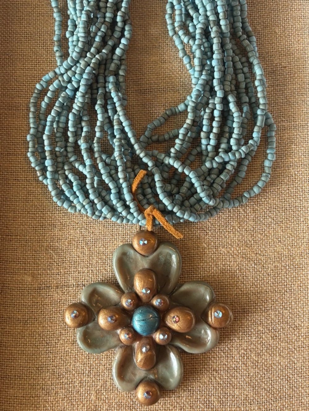 OOAK “Same Spirit” Multi Strand Necklace